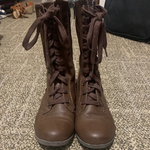 Ankle boots (brown) - Picture 1 of 6